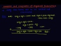 Addition And Subtraction Of Algebraic Expression