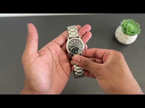 Hamilton Khaki Automatic Movement with stainless steel watch strap!