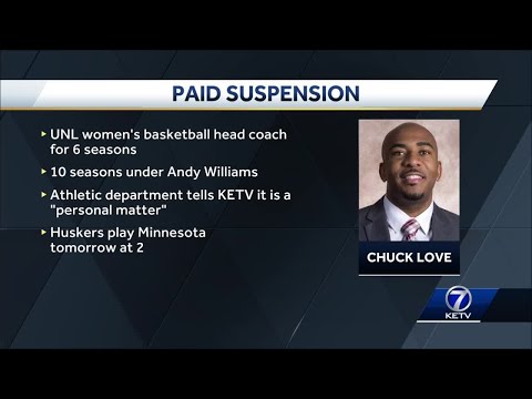 UNL Coach Chuck Love suspended