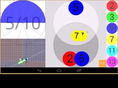 Touch Fraction ℚ Video