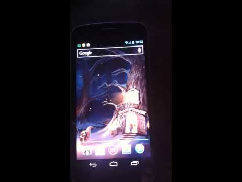 The First Snow Live Wallpaper Video