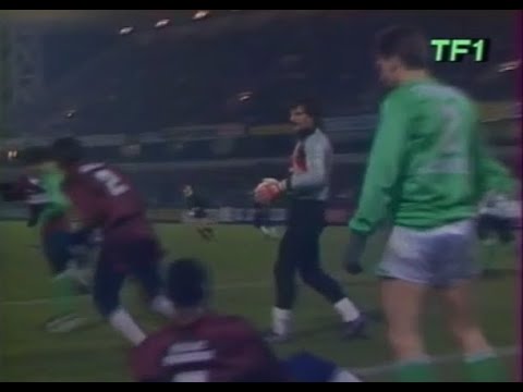 Metz 2-1 ASSE - 23e journée de D1 1987-1988