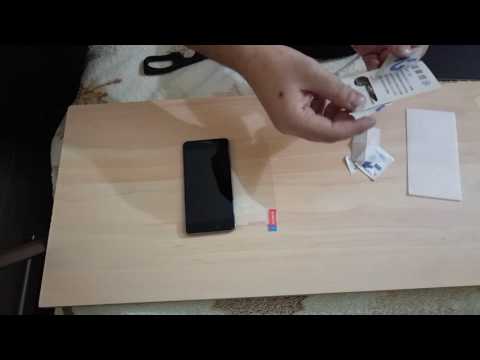 Meizu S3 install tempered glass screen protector