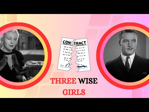 EMPHATICALLY, NO DIVORCE: THREE WISE GIRLS MOVIE CLIP 1 (1932) NATALIE MOOREHEAD, WALTER BYRON
