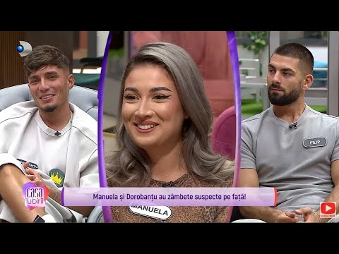 Casa Iubirii - MANUELA SI DOROBANTU AU ZAMBETE SUSPECTE PE FATA! ,,E ceva dubios rau"