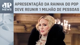 Megashow de Madonna em Copacabana, no RJ, terá estrutura de Réveillon