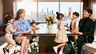 💌Girl Brought Quadruplets to a Job Interview, Unexpectedly CEO Fell in Love with Her at First Sight!