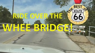 Ride over the WHEE BRIDGE Carthage Missouri, Route 66