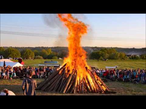 Hexenfeuer Radebeul und Feuershow zur Walpurgisnacht 2018