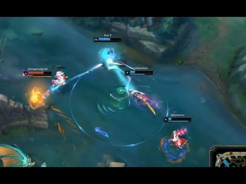 Zeri dealing zero damage for 1 minute and 17 seconds.