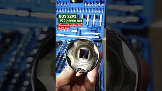 Gola sada 2292 BGS - 192 dílů (1/4" + 3/8" + 1/2")