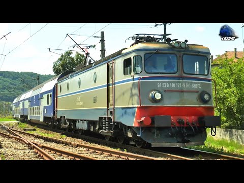 Clujeanca 41-0128-9 & Trenul Regio 4207 Bistrița Nord-Vatra Dornei Train in Năsăud - 01 July 2023