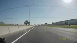 preview picture of video 'Bad Driving - N2 outgoing near Borcherds Quarry off-ramp, Cape Town'