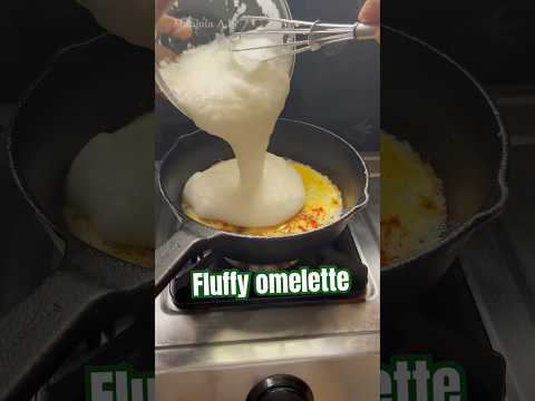 Fluffy omelette #fluffy #recipe #food