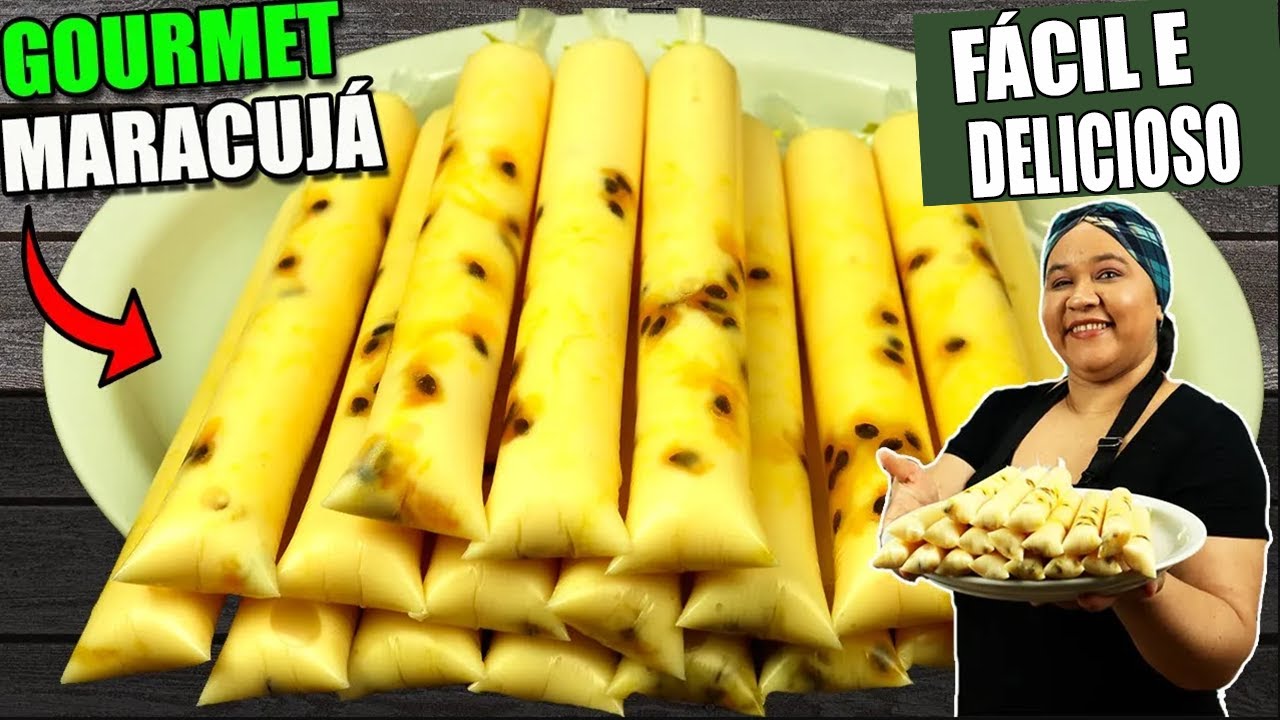 PURE CREMOSITY!! GOURMET PASSION FRUIT Geladinho This Sells A LOT ! Kitchen Without Mystery