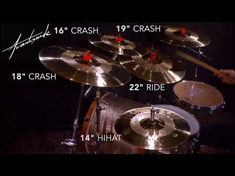 Avantgarde Cymbals Feinschmecker Series - Sound Demonstration