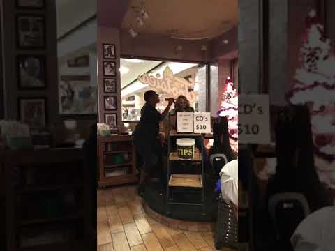 mic toss to Le'Andria Johnson "Silent Night"