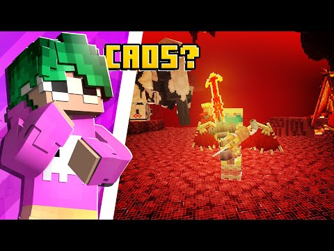 TESTANDO O NETHER MAIS CAÓTICO - MINECRAFT DOOM