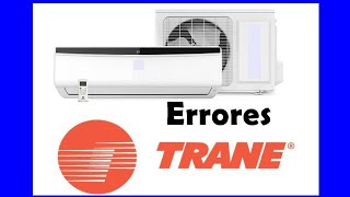 Aire acondicionado mini split errores comunes trane