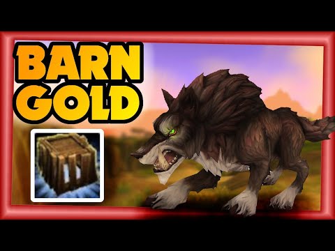 WOW BARN Garrison GOLD | WOW How to make gold with Garrison Barn | WOW Raw Gold