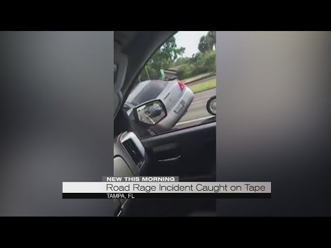Road rage incident caught on tape