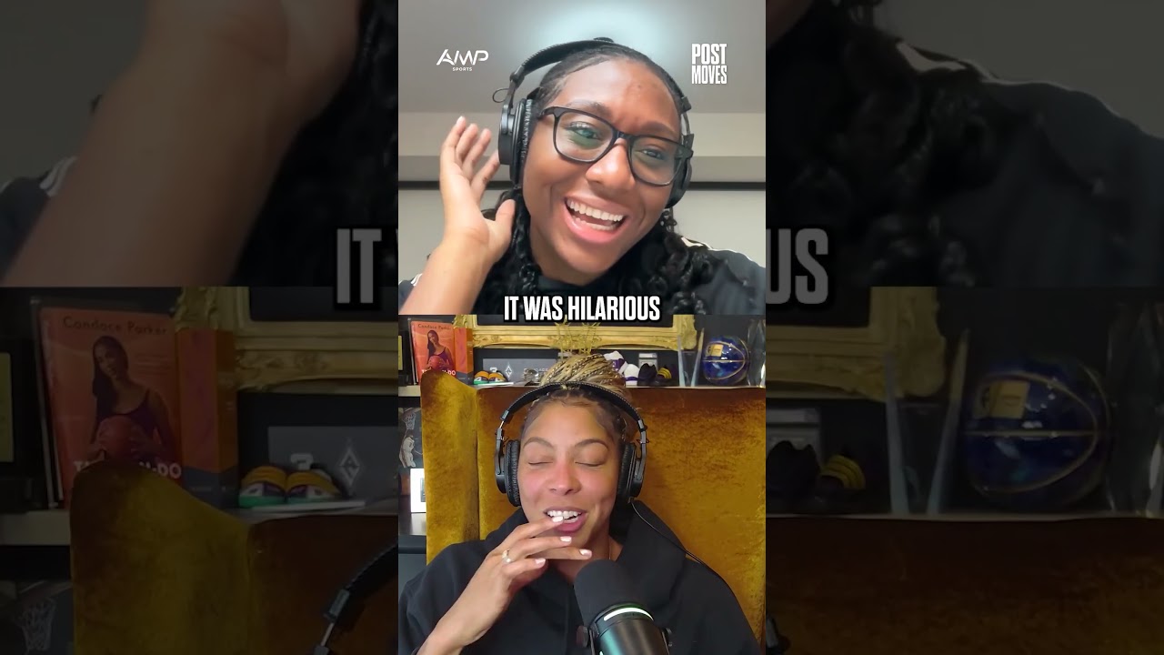 "No brainer." Candace Parker on DWade walking her in to the Hall of Fame 🫶