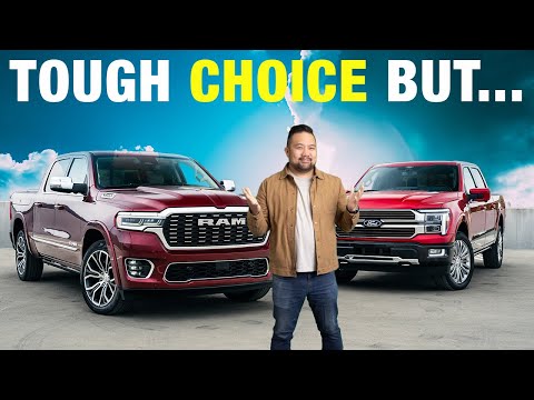 2024 Ford F-150 vs. 2025 Ram 1500 | Best Full Size Truck Comparison and Tow Test