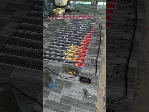 Bao Tran LED Music 1 m equalizer light effect video