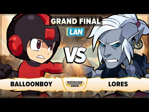Lores vs BalloonBoy - Grand Final - Midseason Championship 2025 - LAN 1v1