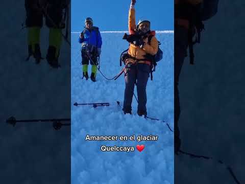 Glaciar Quelcaya entre Puno y Cusco