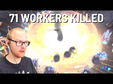 Grandmaster Protoss Gets Ripped Apart By Nukes - Cloaked to GM #8