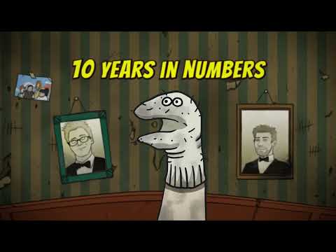 10 YEARS OF ROBOT GENTLEMAN - A HANDFUL OF STATS - YouTube