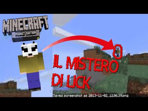 [IL MISTERO DI LICK!!![MINECRAFT[ITA]
