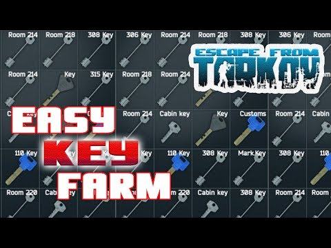 GET ALL CUSTOMS KEYS AND PC PARTS (FAST AND EASY) #3 Escape from Tarkov Guide