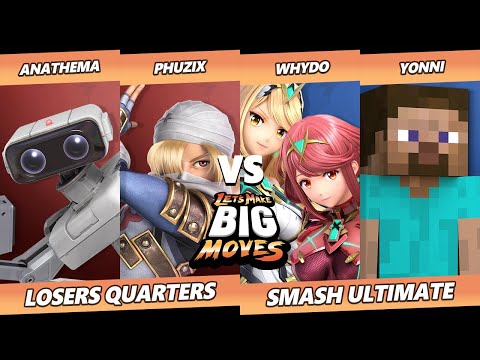 LMBM 2022 Losers Quarters - Anathema & Phuzix Vs. WhyDo & Yonni - SSBU Ultimate Tournament