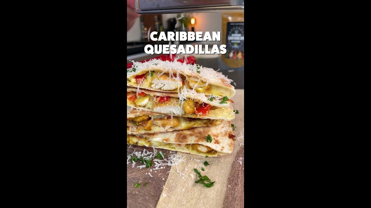 Caribbean Quesadillas Recept Op Sterkindekeuken.Nl #Shorts #Quesadillas #Sterkindekeuken