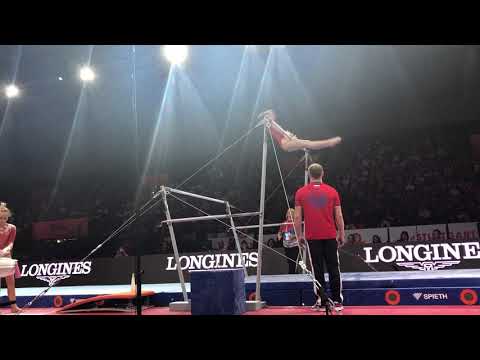 Anastasia Agafonova RUS UB podium training   2019 World Championships in Stuttgart