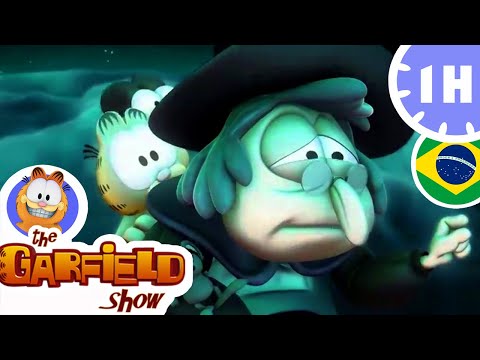 🕸️ Garfield e a bruxa ! 🕸️ - Episódio Completo HD