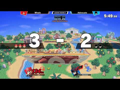 Boot Up Series: The Beginning | Whale (Mario) Vs. Advocate (Joker) | Losers Top 8
