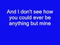 Anything But Mine (w/ lyrics)--Kenny Chesney