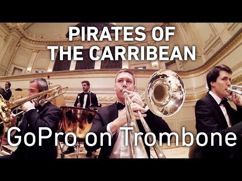 GoPro on Trombone: Pirates of the Caribbean