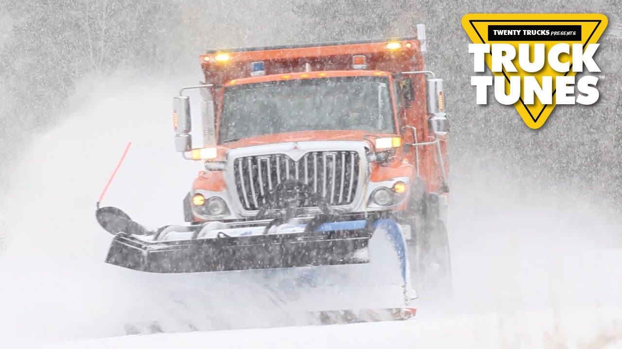 Snow Plow | Truck Tunes for Kids | Twenty Trucks Channel | Snowplow