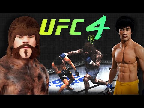 Wild Animal vs. Bruce Lee (EA sports UFC 4)
