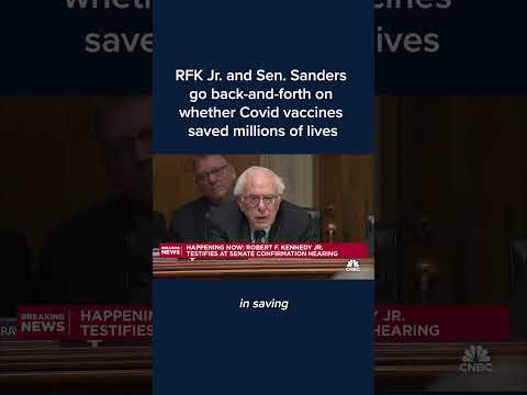 RFK Jr. and Sen. Sanders go back-and-forth on whether Covid vaccines saved millions of lives