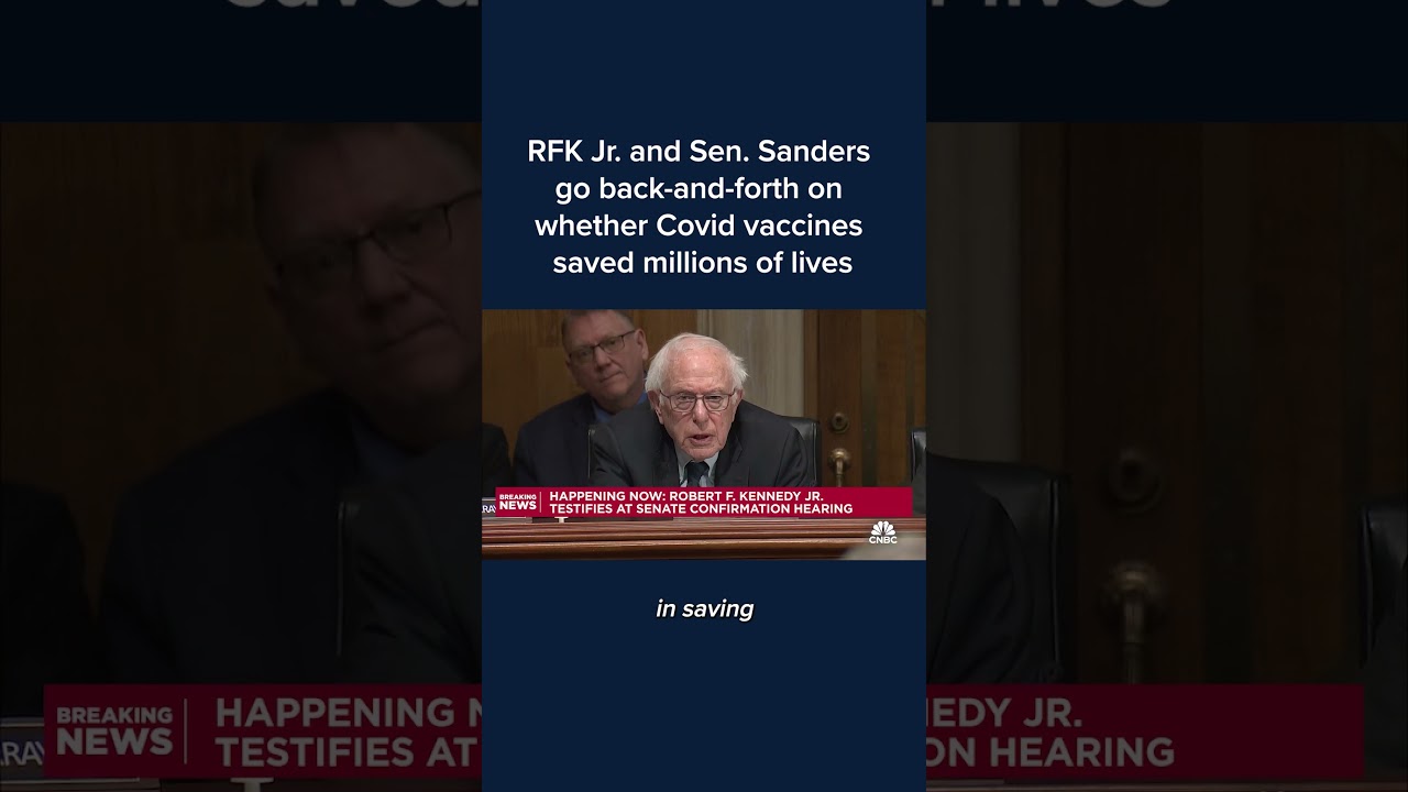 RFK Jr. and Sen. Sanders go back-and-forth on whether Covid vaccines saved millions of lives
