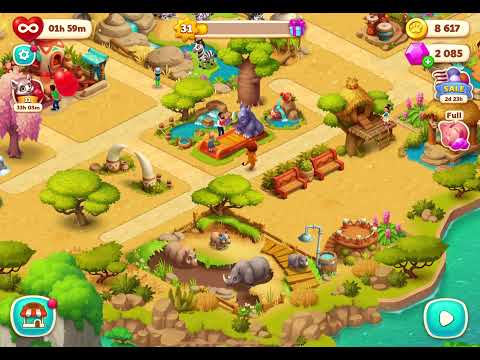 Wildscapes 460 level Gameplay Story