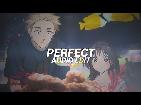 perfect x line without a hook (tiktok remix) - ed shreen x ricky montgomery [edit audio]