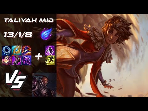 MID Taliyah vs Lucian - NA Grandmaster Patch 25.S1.7
