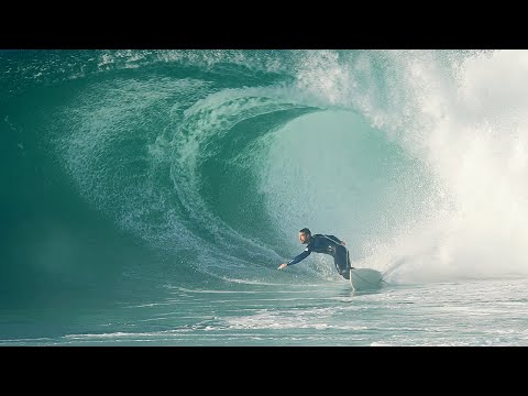 Charging Bronte. Surfing Australia.