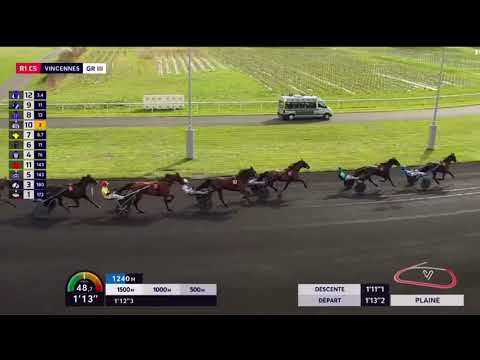 Prix Du Bois De Vincennes Gr3 2025 - Inexess Bleu & Alexandre Abrivard 1.11,6 2850m